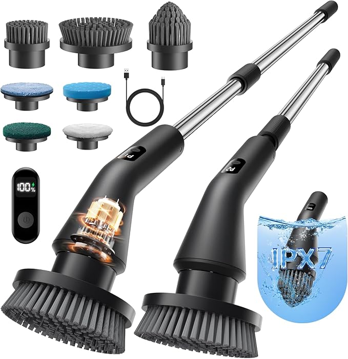 Scrubbler Electric Spin Scrubber