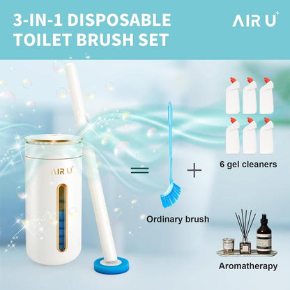 Disposable Toilet Brush (w 12 refills)